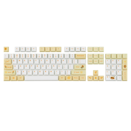 EPOMAKER Sunflower Keycap Set