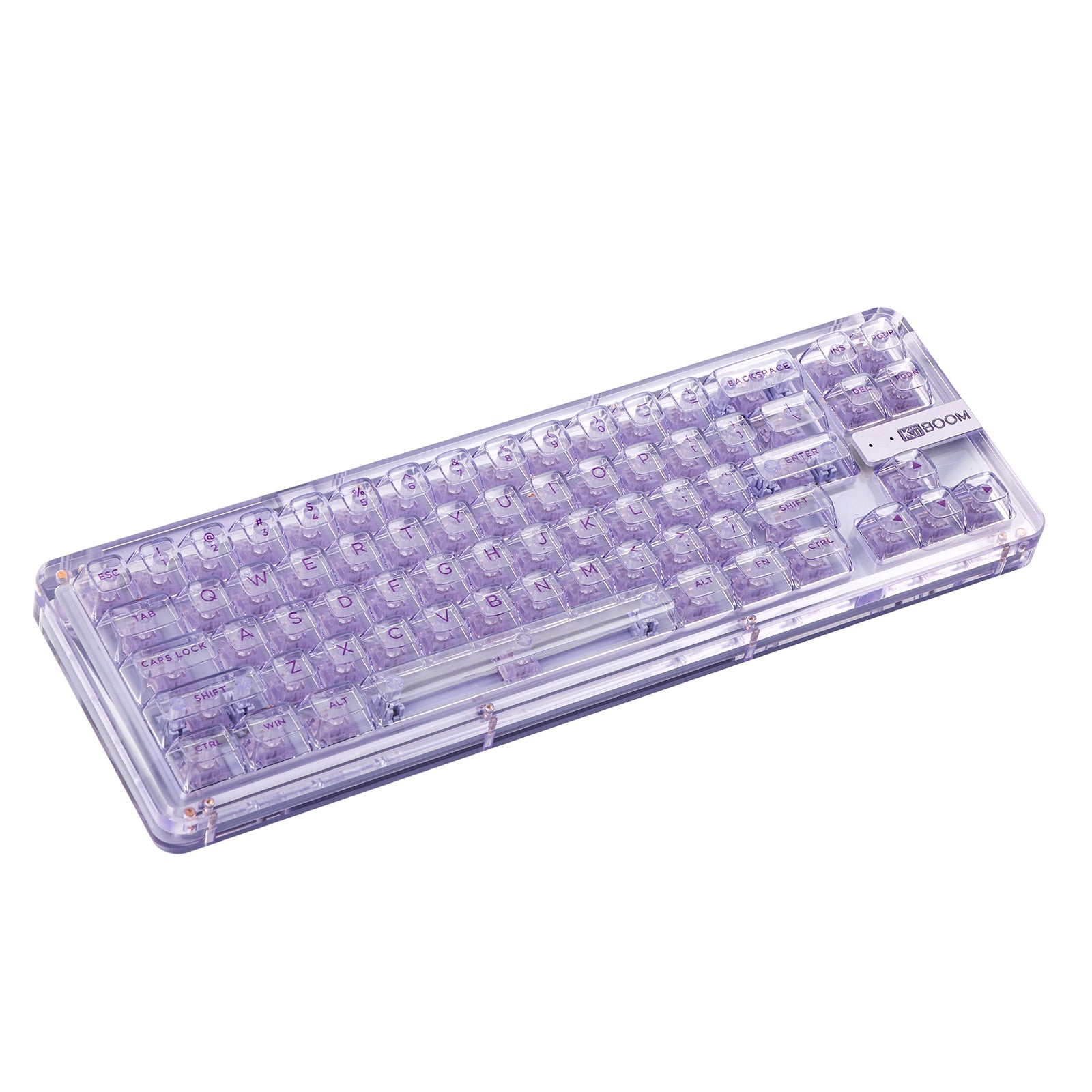 KiiBoom Phantom 68 キーボード本体 パープル 紫 KiiBOOM Phantom 68